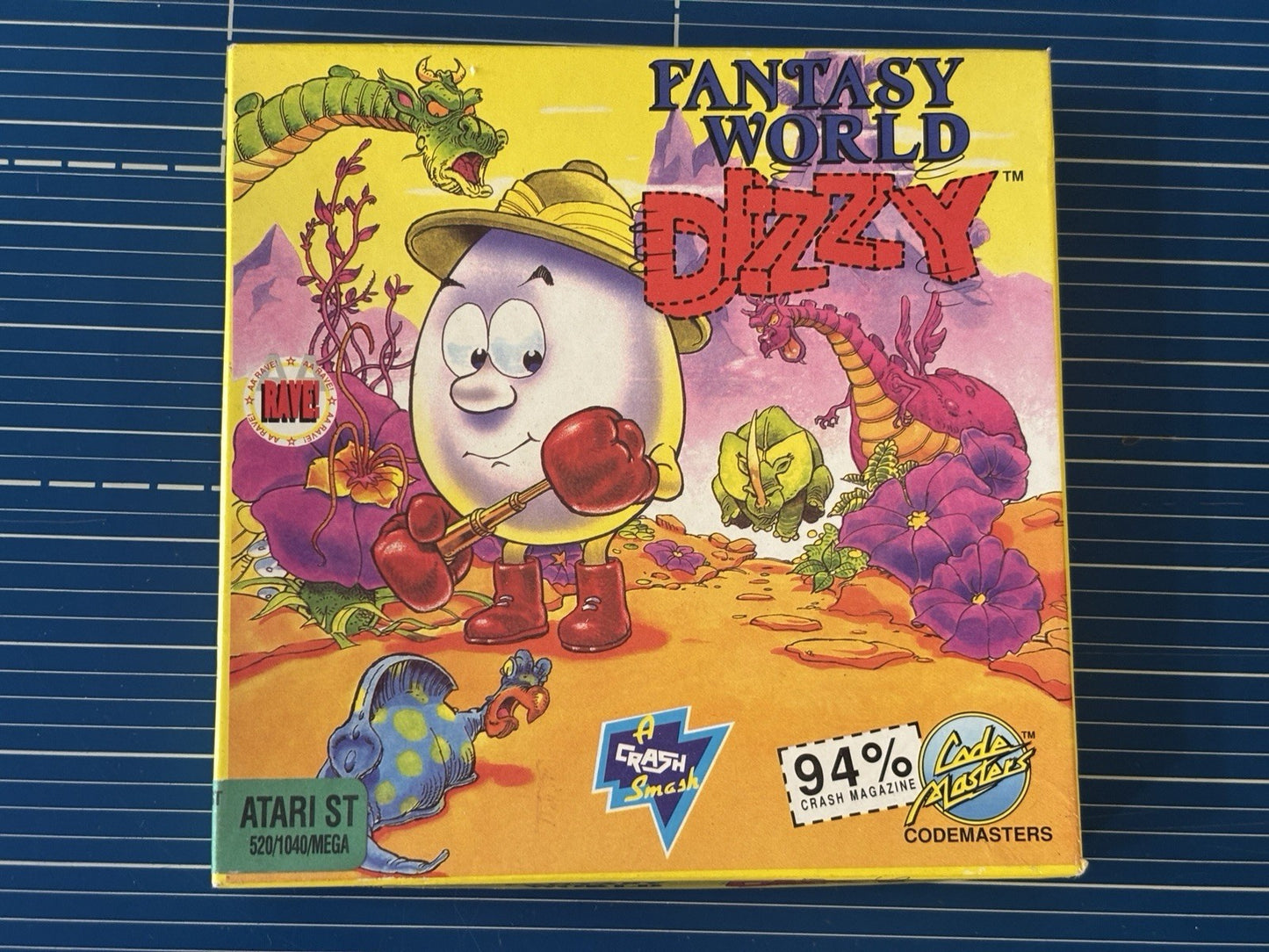 Fantasy World Dizzy : Atari ST : Codemasters : Dizzy
