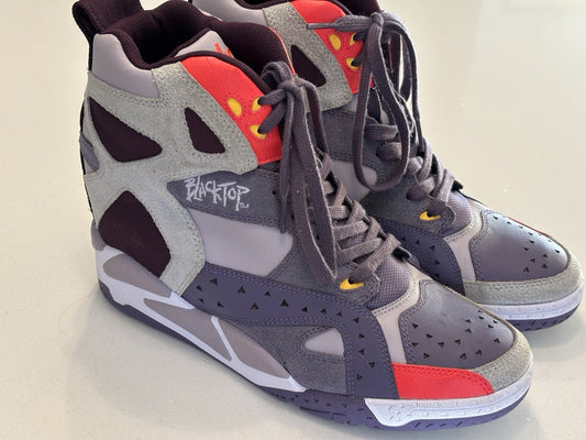 Rare Reebok Blacktop Wedges Hightop Hi Basketball Size UK 7.5 US 10 EUR 41