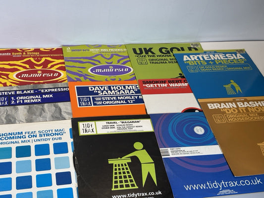 Tidy Bundle 11x 12" Vinyls Tidy Trax