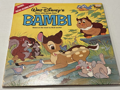 Walt Disney s Story and Songs from Bambi Vinyl - Disneyland - 3903