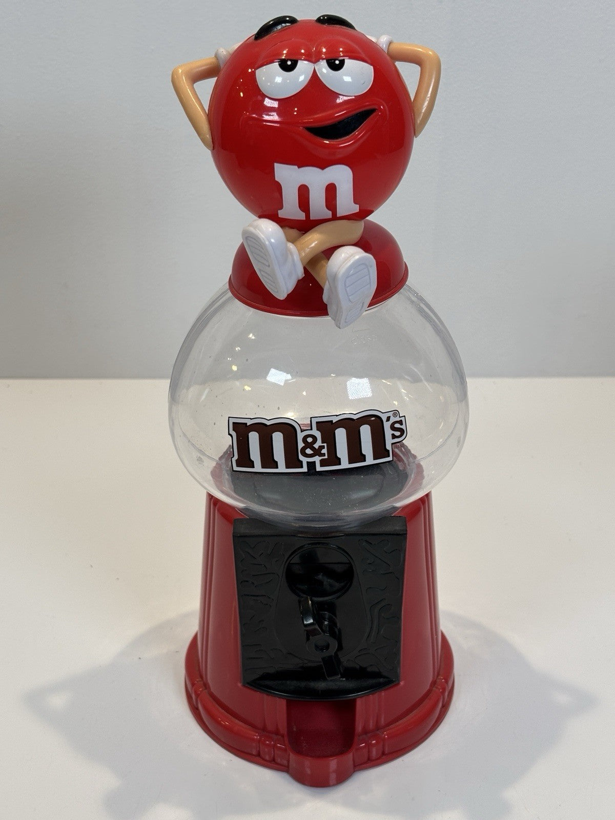 M&M's Candy Coin Bank Novelty Dispenser Red M&M