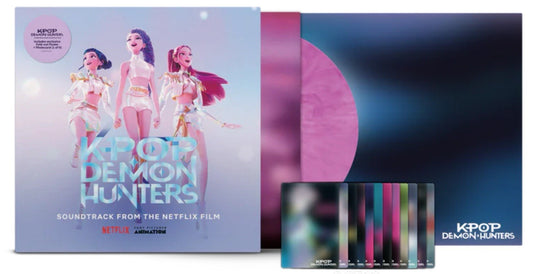 KPOP DEMON HUNTERS Netflix Soundtrack Smokey Fuschia D2C Vinyl Saja Boys Presale