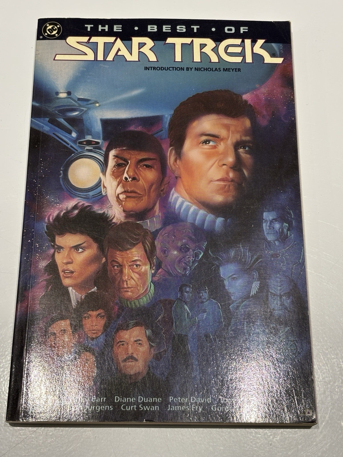 DC Comics - Best Of Star Trek Vol 1 - Barr/Duane/David - Graphic Novel - 1991