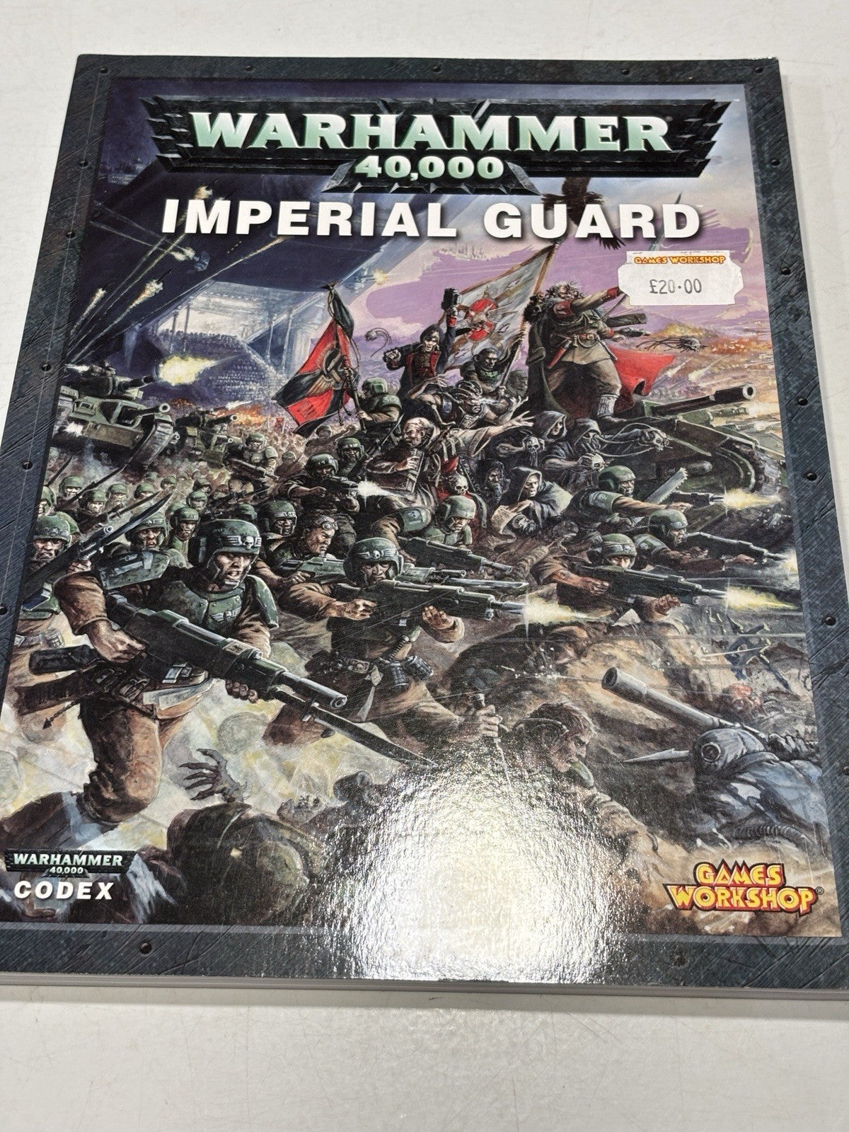 Warhammer 40k Imperial Guard Codex Games Workshop Book Supplement