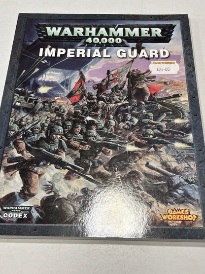 Warhammer 40k Imperial Guard Codex Games Workshop Book Supplement