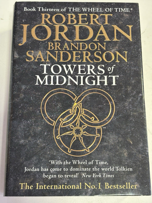 Signed Towers Of Midnight By Robert Jordan First Edition