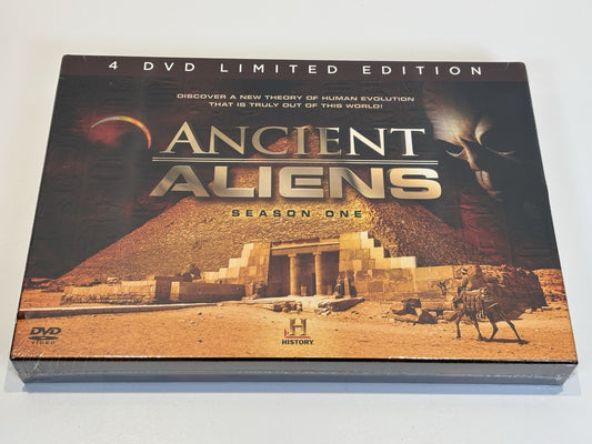 Ancient Aliens Season 1 Limited Edition 4 Disc DVD New