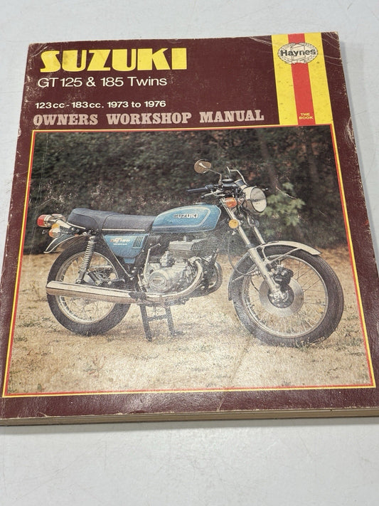 SUZUKI GT125 GT185 73-76 HAYNES MANUAL