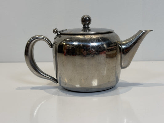 Stainless Steel Small Teapot, Vintage 18/8, One Cup