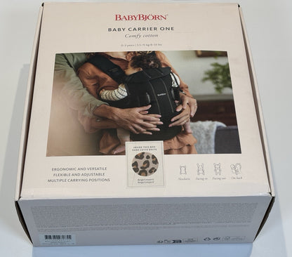 Baby Bjorn Baby Carrier One Comfy Cotton Leopard