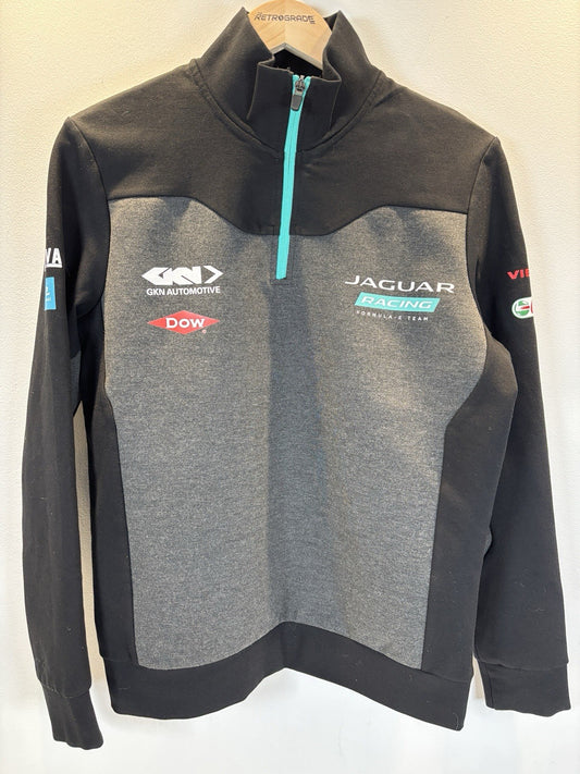 FORMULA-E Jaguar Racing Team 1/4 Zip Sweatshirt Womens Size 10