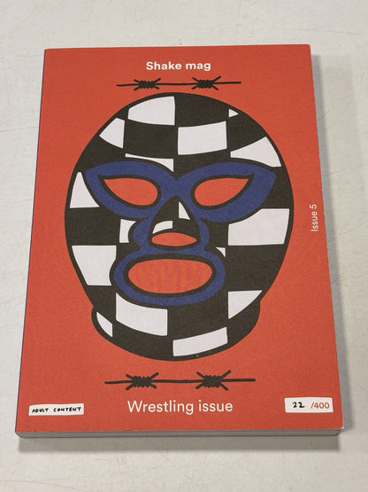 Shake Mag Wrestling Issue 5 RARE LIMITED EDITION 22/400