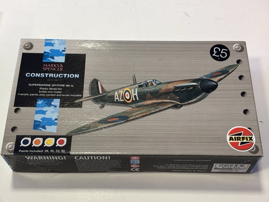 Airfix 1:72 Supermarine Spitfire Mk1A Model Kit Marks And Spencers A50001