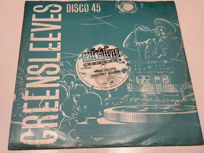 Gregory Isaacs - Mind Yu Dis - 12” Vinyl - 1988 UK Release - GRED230