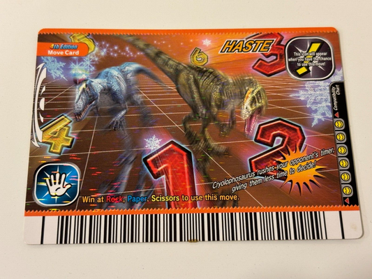 Dinosaur King 2008 Special Edition Haste Arcade Cards