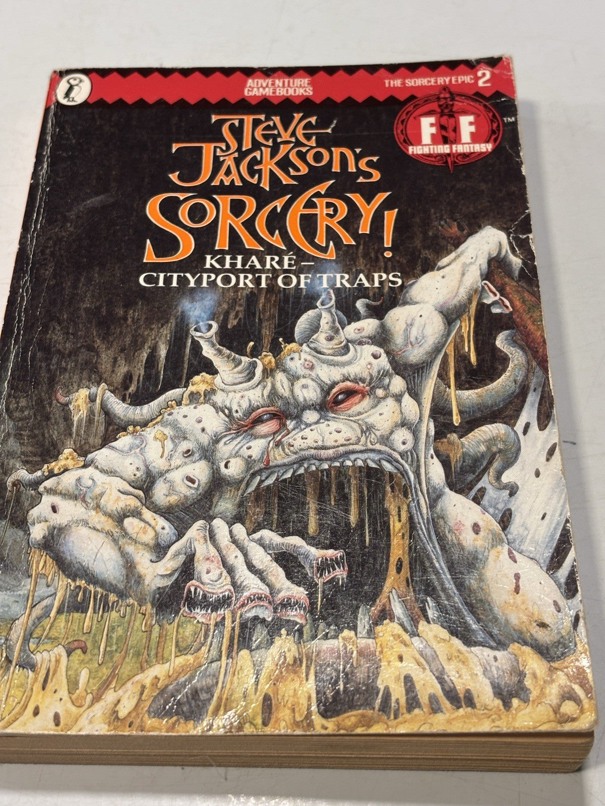 Steve Jackson's Sorcery! Khare: Cityport of Traps by Jackson,Steve Book The