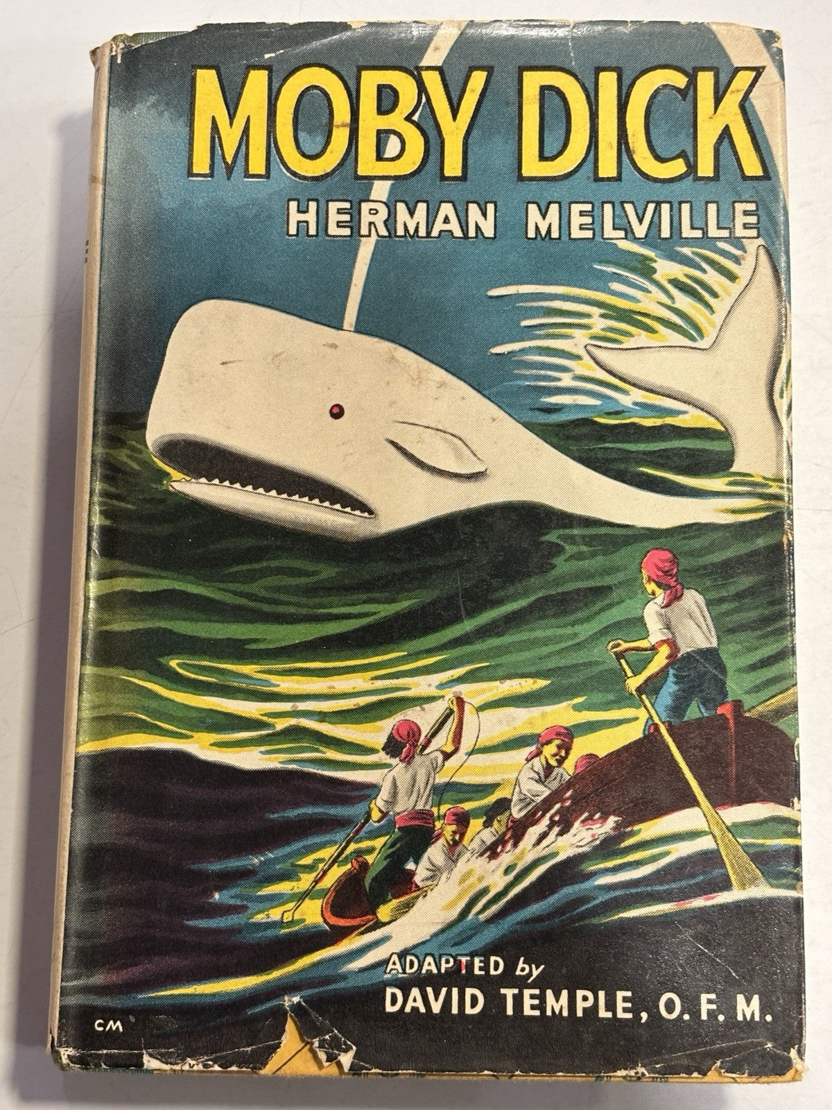 Moby Dick Herman Melville 1952  David Temple   DJ