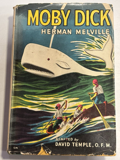 Moby Dick Herman Melville 1952  David Temple   DJ