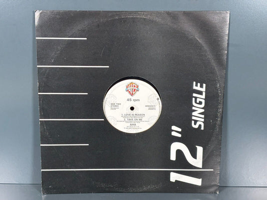 a-ha – Take On Me (Extended Version) 12” Vinyl Synth-Pop 1985 W9006(T)
