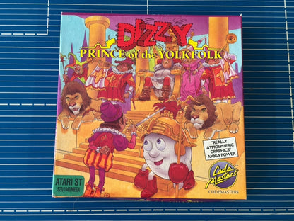 Dizzy Prince of The Yolkfolk Codemasters Atari ST Vgc Complete