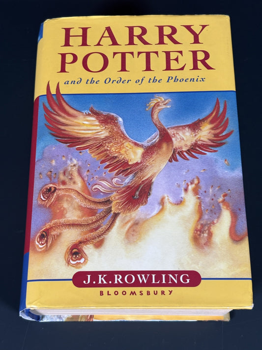 Harry Potter And The Order Of The Phoenix First Edition Error 766 Pages & 2 ink