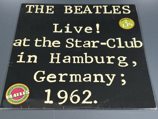 Rare The Beatles Live! At The Star-Club In Hamburg Germany 1962 BLS 5560