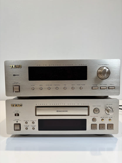 Teac Stacking System T-H500 & R-H500 Cassette Deck & Tuner