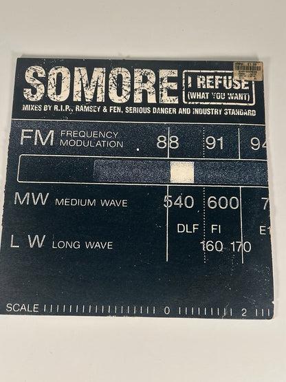 Somore Featuring Damon Trueitt ‎– I Refuse (What You Want) 12"