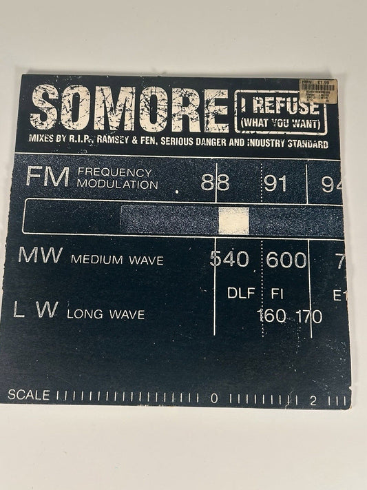 Somore Featuring Damon Trueitt ‎– I Refuse (What You Want) 12"