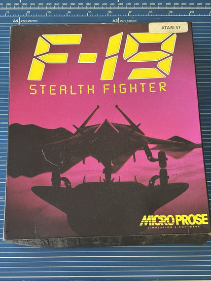 F19 Stealth Fighter - Micro Prose - Atari ST