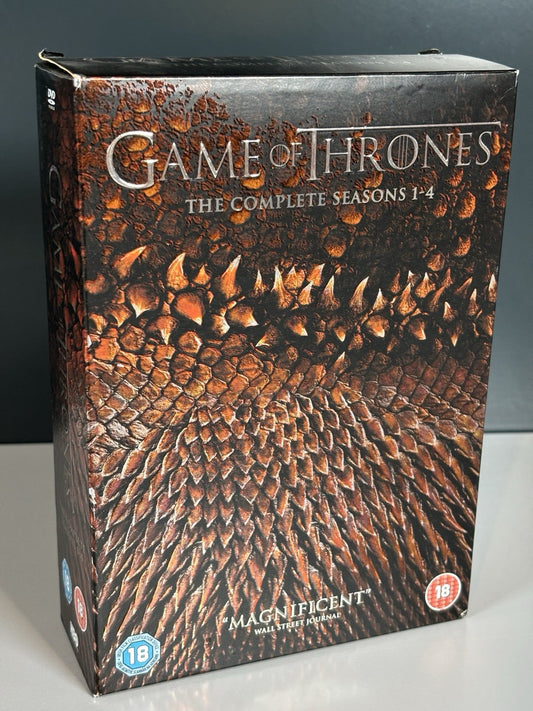 Game of Thrones Complete Seasons 1-4 Official DVD Series New Sealed