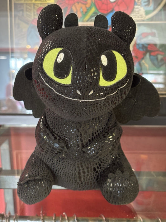How To Train Your Dragon Night Fury Toothless Black Plush Soft Toy 24cm High