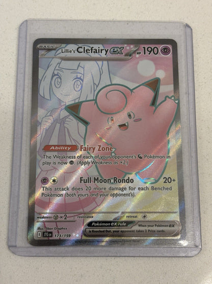 Lillie's Clefairy SR 173/159 Journey Together 2025 Pokemon