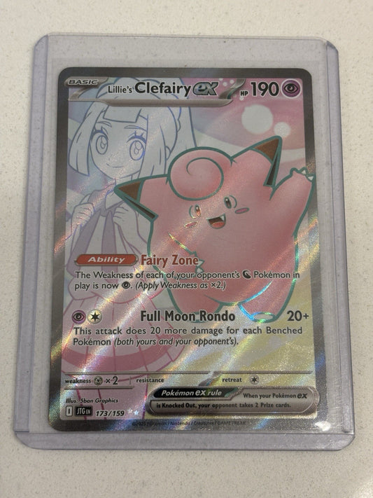 Lillie's Clefairy SR 173/159 Journey Together 2025 Pokemon