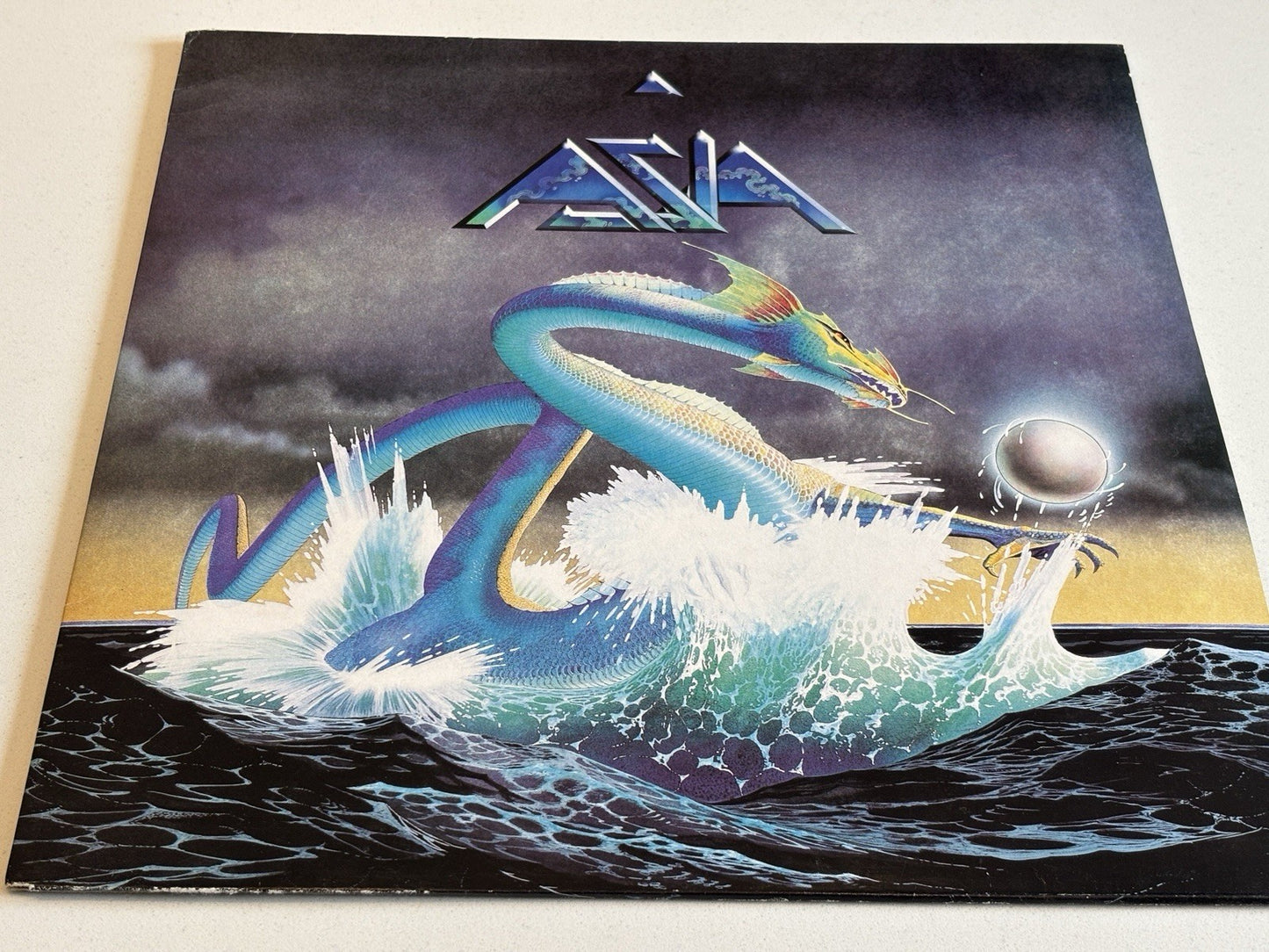 Asia Self Titled Vinyl Record EX 1982