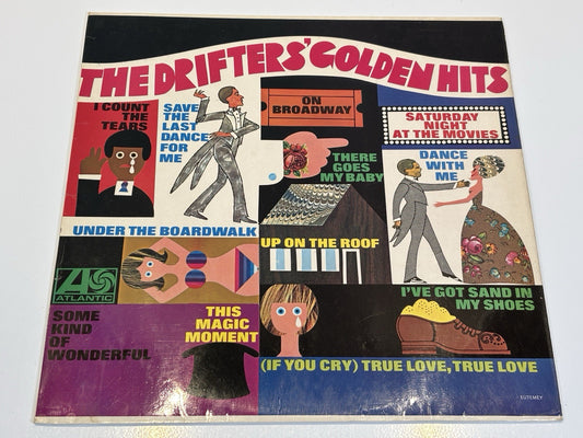 The Drifters Golden Hits Vinyl Record K 40018 1973