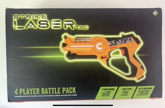 Strike Laser Tag - 4 player battle pack, Opened But Never Used