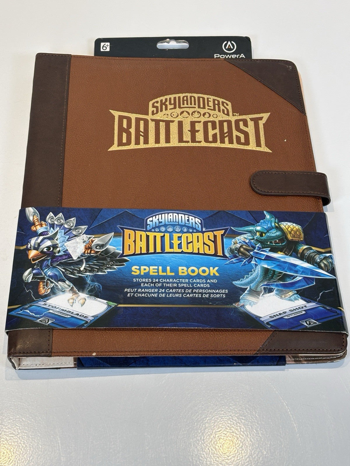 Skylanders Battlecast Spell Book With 49 cards