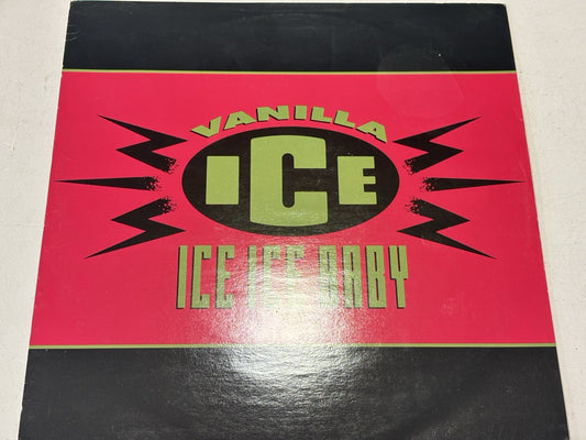VANILLA ICE - ICE ICE BABY 12" INCH EXTENDED MAXI SINGLE VINYL RECORD