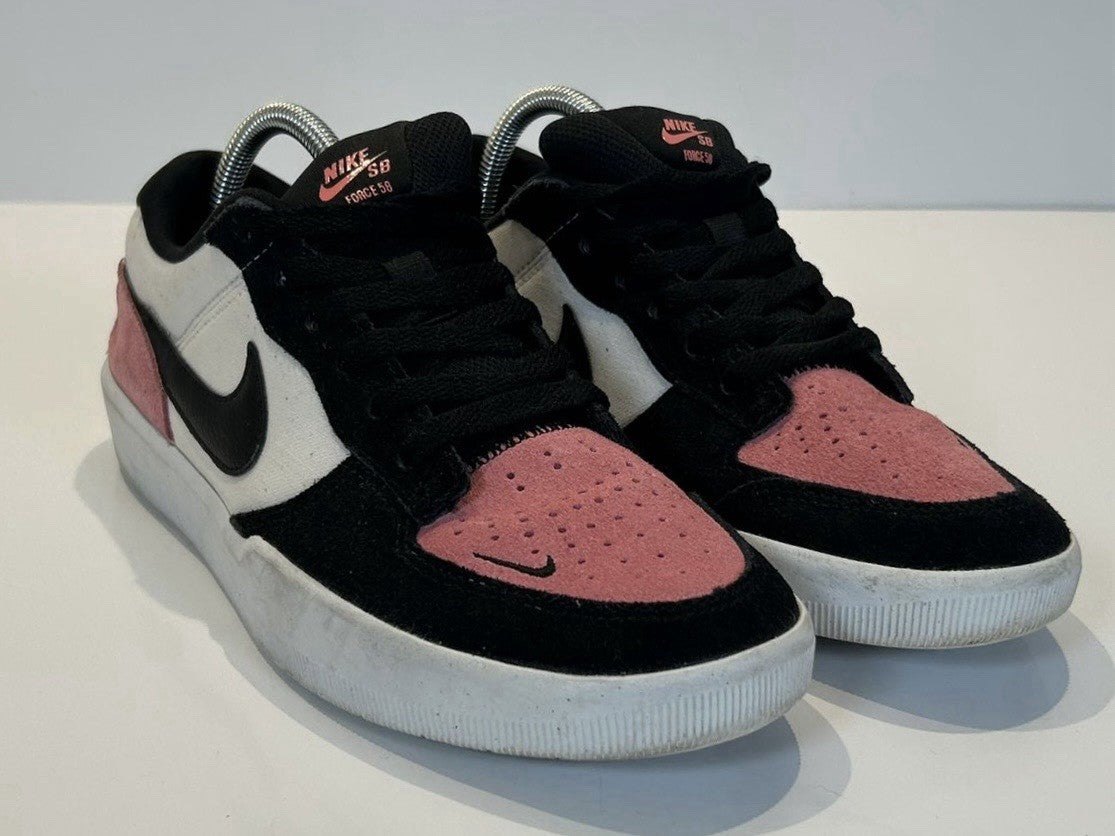 Nike SB Force 58 Pink salt black white CZ2959-600 uk7   skate shoes