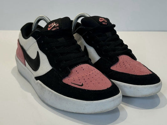 Nike SB Force 58 Pink salt black white CZ2959-600 uk7   skate shoes