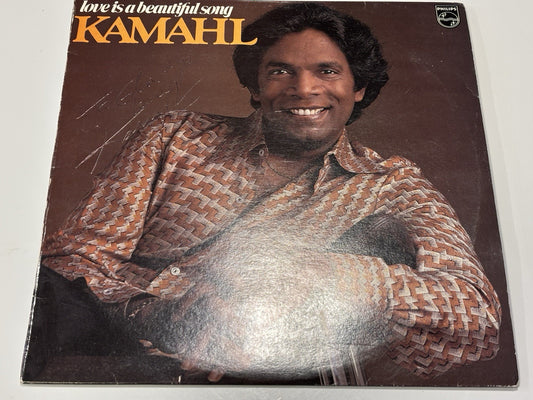 Kamahl Signed Love Is A Beautiful Song - 1978 vinyl 6357 051 Australian Issue