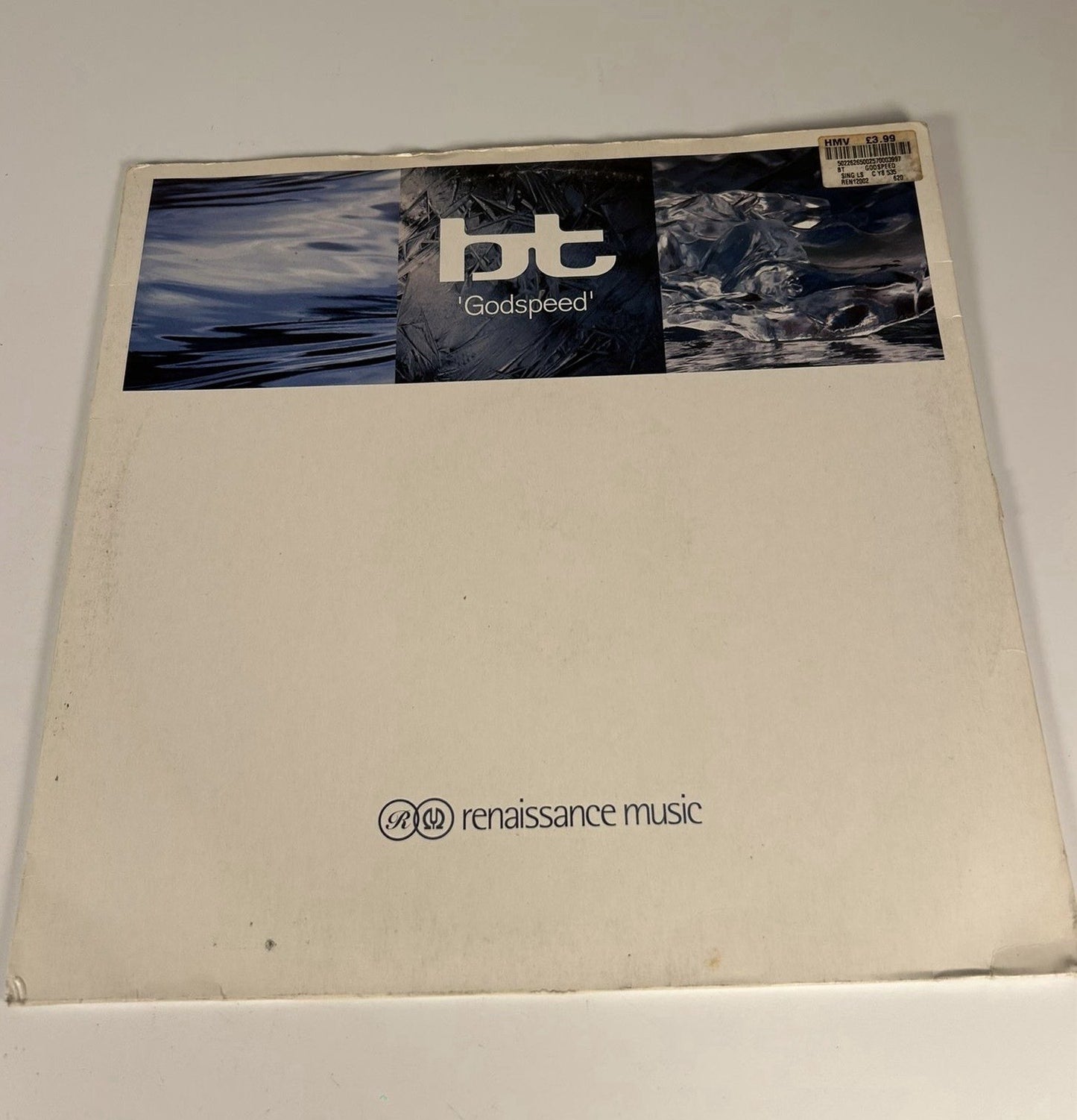 BT - GODSPEED HYBRID REMIXES - 1999 UK VINYL 12 33 ⅓ RPM RELEASE