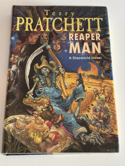 Reaper Man by Terry Pratchett, Hardcover First Edition Gollancz 1991