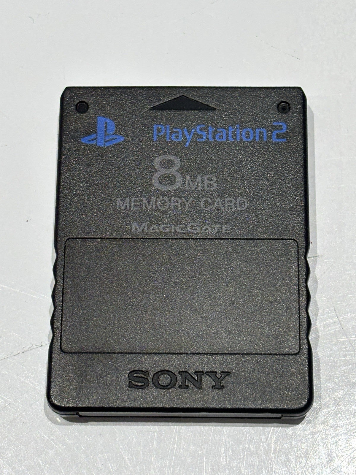 Official Original Genuine Sony PS2 Playstation 2 8MB Black Memory Card