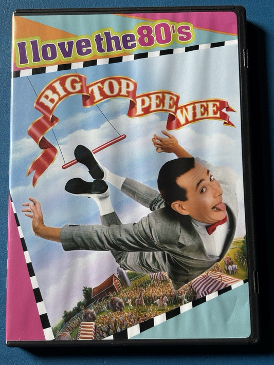Big Top Pee Wee rare  DVD Pee Wee Herman