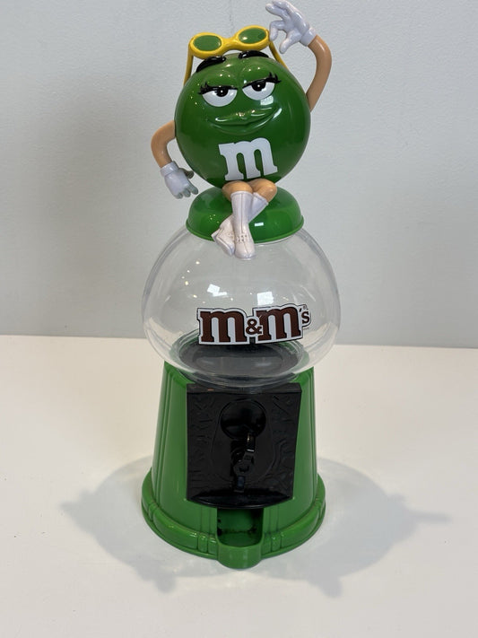 M&Ms 2010 Green Sweet/Candy Dispenser Money Box Sunglasses Working
