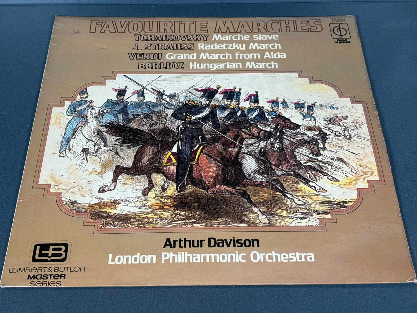 Arthur Davison / London Philharmonic Orchestra Favourite Marches LP vinyl