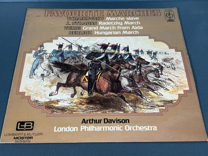 Arthur Davison / London Philharmonic Orchestra Favourite Marches LP vinyl