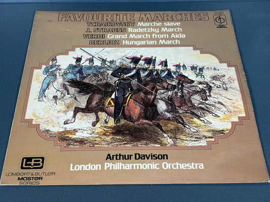 Arthur Davison / London Philharmonic Orchestra Favourite Marches LP vinyl